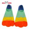 Adult Training Swim Fins Freestyle Backstroke Butterfly Kick Silicone Flexible Fin Pool Ocean Diving Swimming