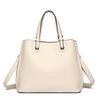 Faiable Large Capaci Leather Handbag Women's Single oulder Crossbody Bag Mom Bag Ladies Casual Zipper Closure Bags Sac A Main