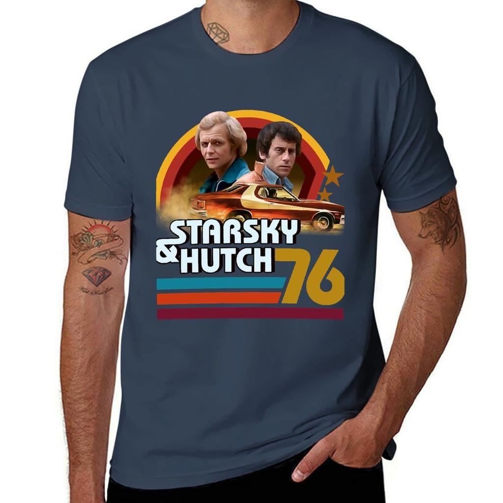 Starsky And Hutch Tshirt Breathable Mesh Panel Tshirt