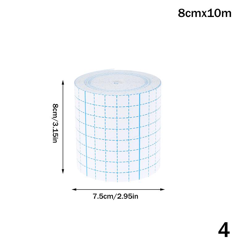 1 Roll Medical Bandage Non-woven Sterilized Wound Repair Film Dressing Skin Breathable Adhesive Bandage Tape Plaster Sticker