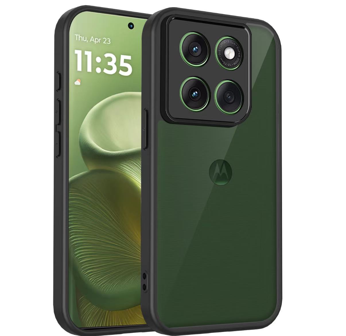 

Чехол для Motorola Moto Edge 50 60 Pro Fusion Stylus G86 G85 G84 G55 G54 G35 G15 Простой Черный Матовый Прозрачный Ударопрочный Чехол Mote Edge 50