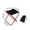 Tragbarer Outdoor-Strand-Angelhocker, leichte Klappstühle aus Aluminiumlegierung, Camping-Picknick