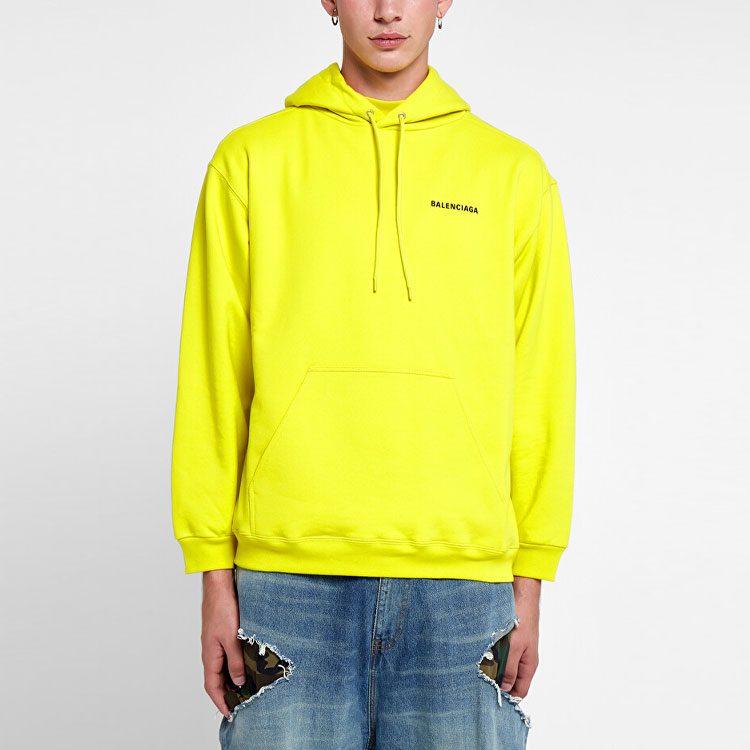 Balenciaga Logo Print Hoodie 600583TIV847440