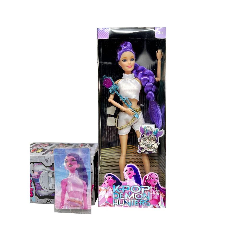 Dynamic Fantasy Hunter Girl Squad Animated Edition: 11.5-Inch 12-Joint Articulated Body with Colorful Lights and Theme Song