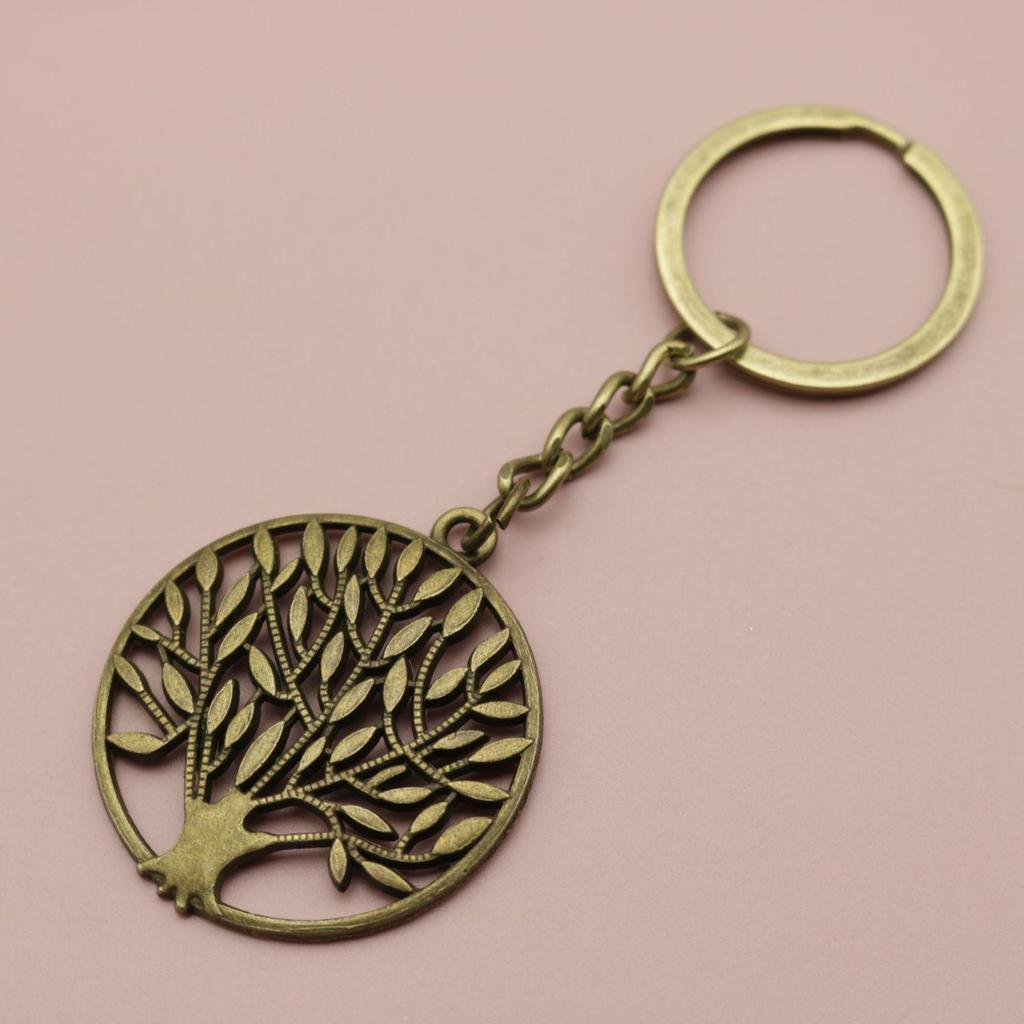 Tree of Life Keychain Pendant - Simple Design