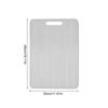 Double-Sided Titanium Kitchen Chopping Board Food Grade Kitchen Cutting Mat Portable Cutting Board Serving Tray for Vegetable