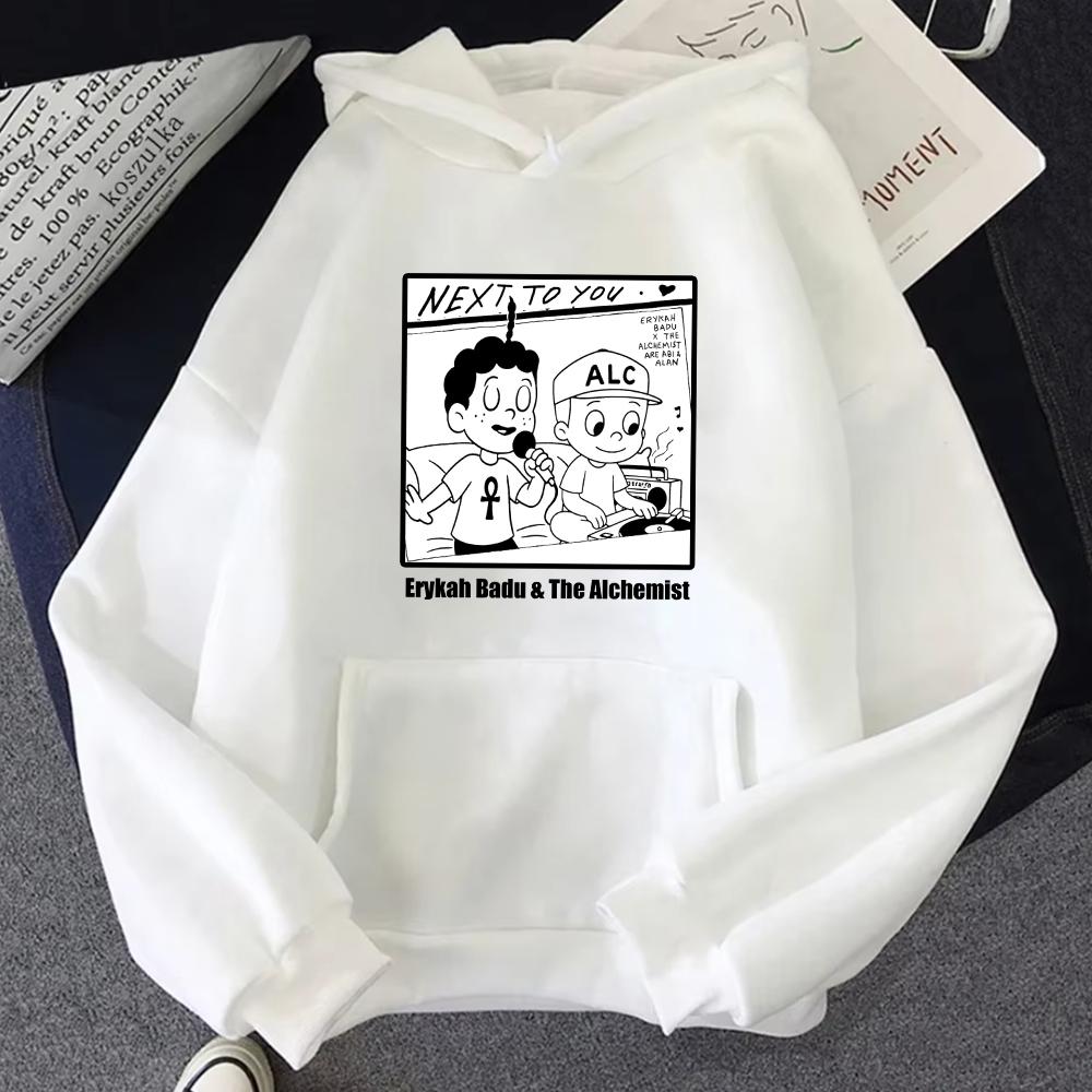The Alchemist New Album Abi & Alan Hoodie Funny Song Next To You Shirt Hip Hop Streetwear Pullover Y2K Clothes Unisex Hoodie