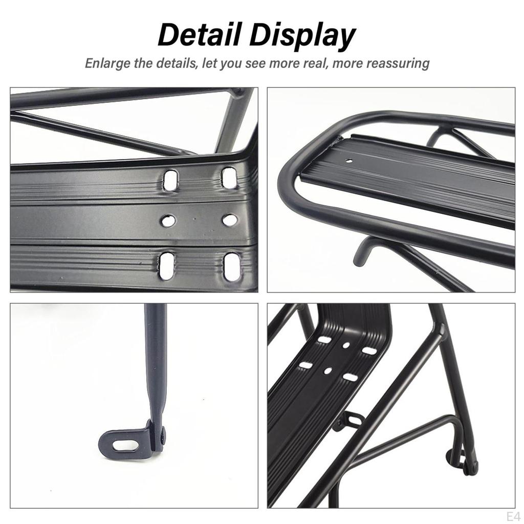 Cargo Rack, Front Fork Carrier, Luggage Shelf for Cycling