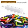 Non-Toxic 100G 2X8 High Brickbuilding Blocks Thick Figuresbricks Dots Educational Creative Sizecompatible With Plastic Toys Forchildren
