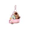 Plush Marmota Star Keychain Anime Backpack Pendant Cute Kids Gift Decoration