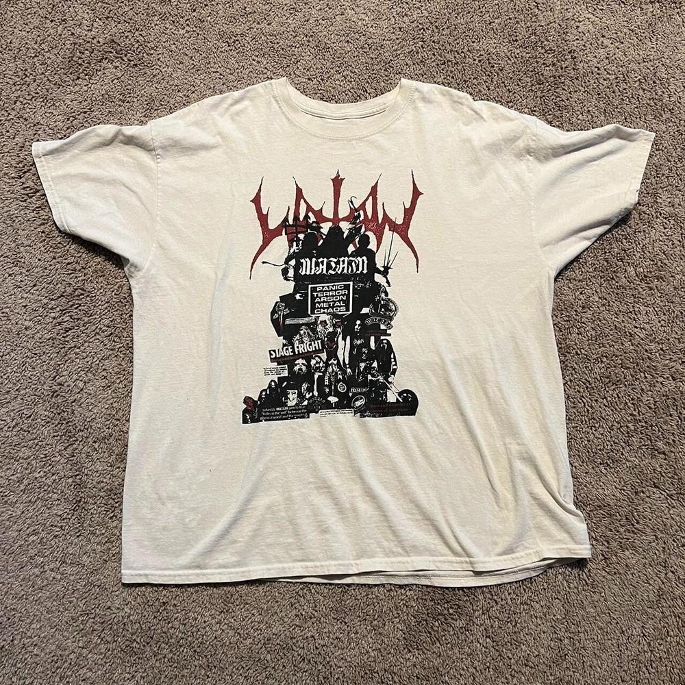 Watain Band White Cotton Short Sleeve Size S To 5XL Shirt Gift For Fan Unisex T-Shirt S