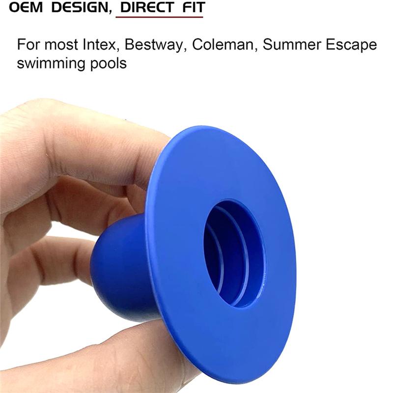 1ks vypouštěcí zátka bazénu Čerpadlo sítko Otvor zátka Vodní zátka pro bazén Intex Bestway Sada pro výměnu zástrčky na stěnu
