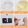 65Pcs/Roll Self Adhesive Cable Laber Paper Mini Smart Identification Fiber Tag Portable D110 Thermal Cable Sticker