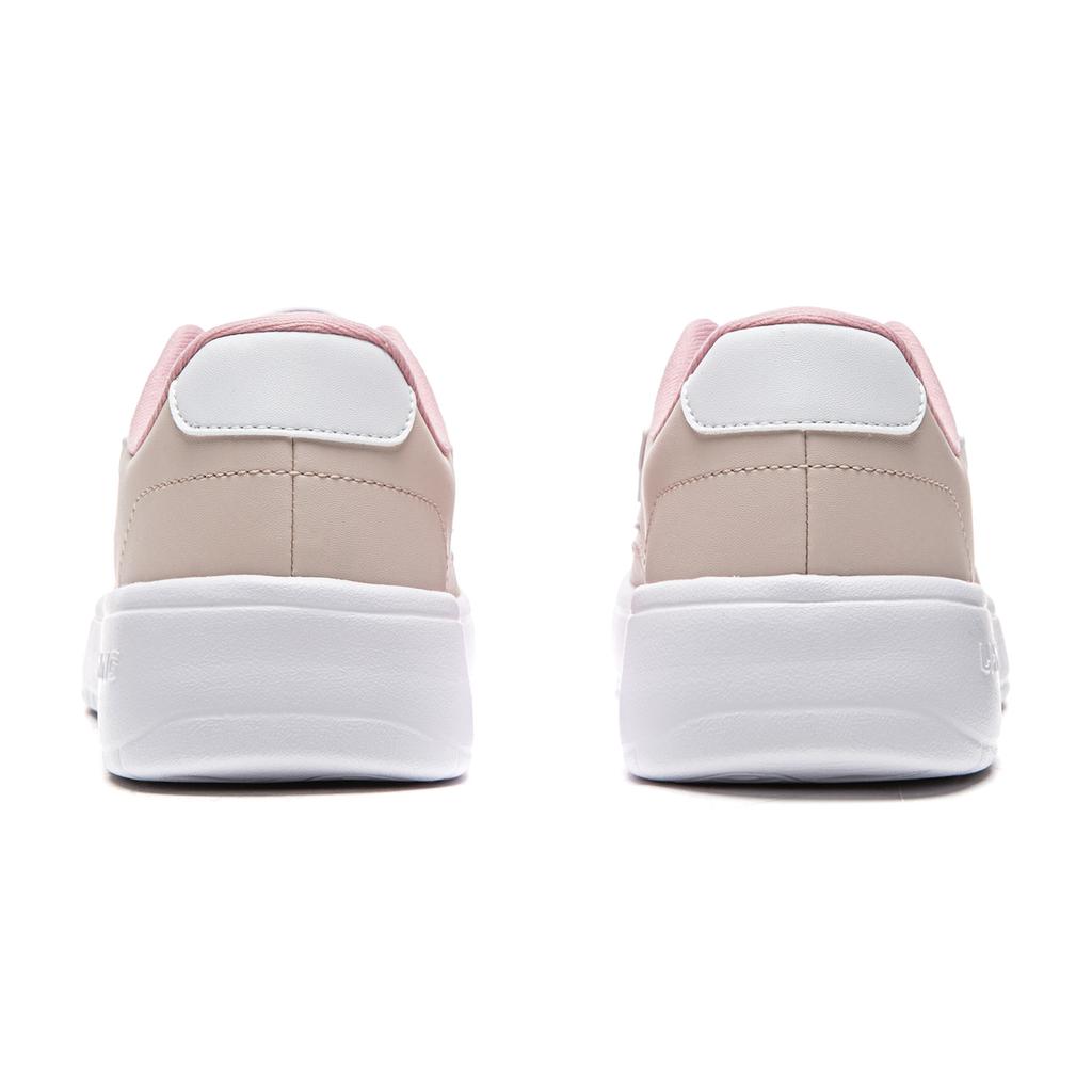 Li Ning January 1.0 Abrasion Resistant Breathable Low top Skateboard Shoes Women's Beige AGCV492-6