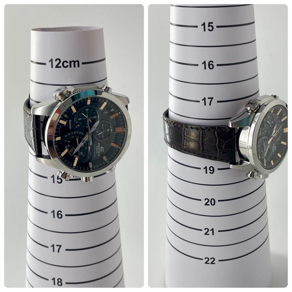 Used Working item CASIO EDIFICE EQB-501 Tough Solar YA0015