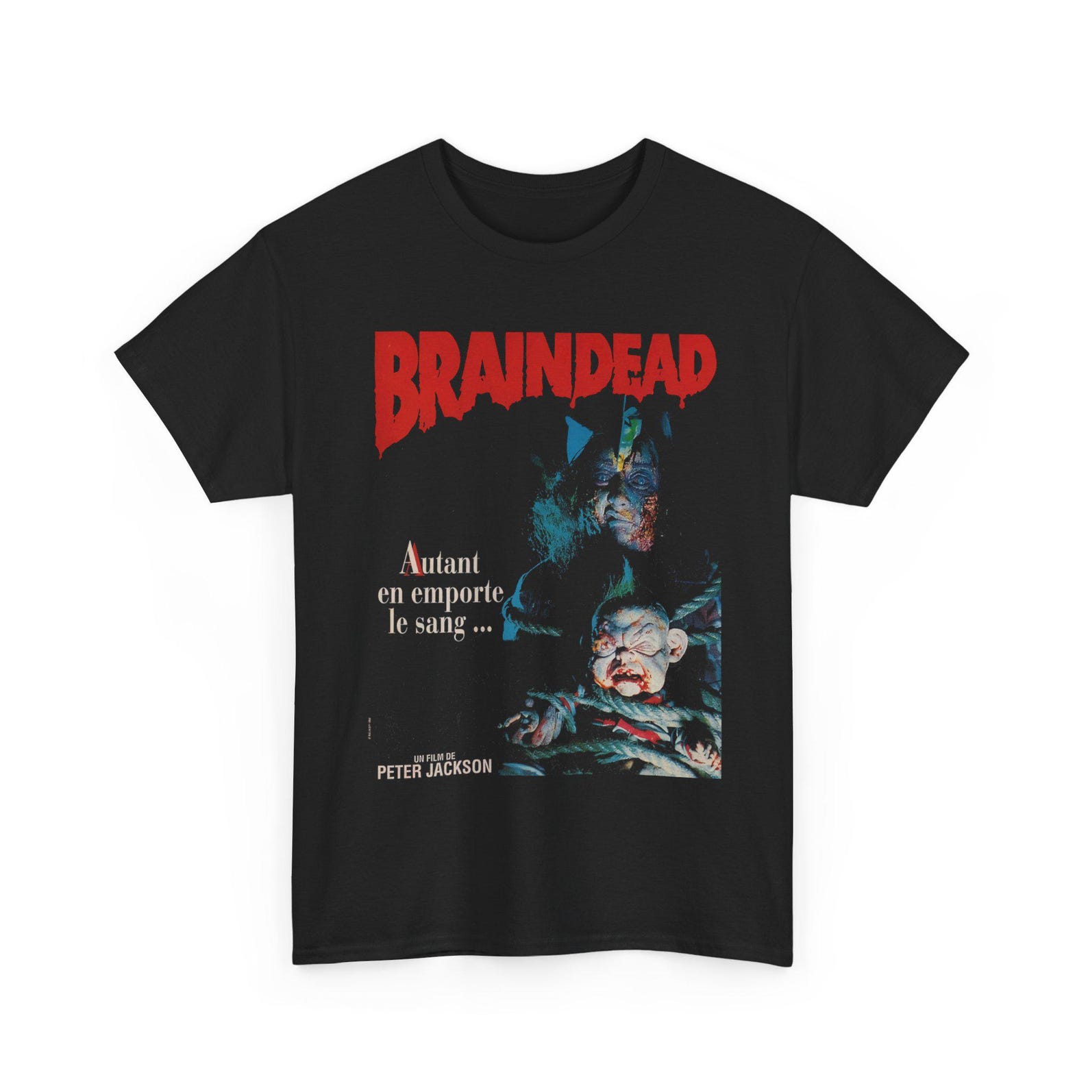 Braindead Brain Dead Horror Movie Men s Black T-Shirt Size S to 5XL 3XL