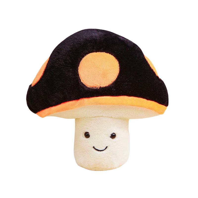 Prawdziwy kolor mała grzybowa lalka pluszowa zabawka lalka grzyb dziecięca uspokajająca lalka prezent urodzinowy