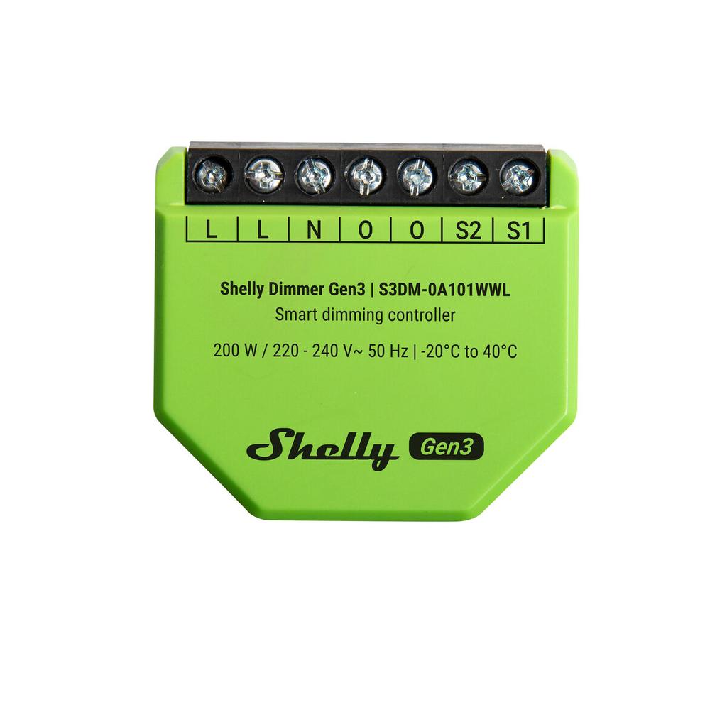 Wi-Fi switch module Shelly Gen 3 220-240 V