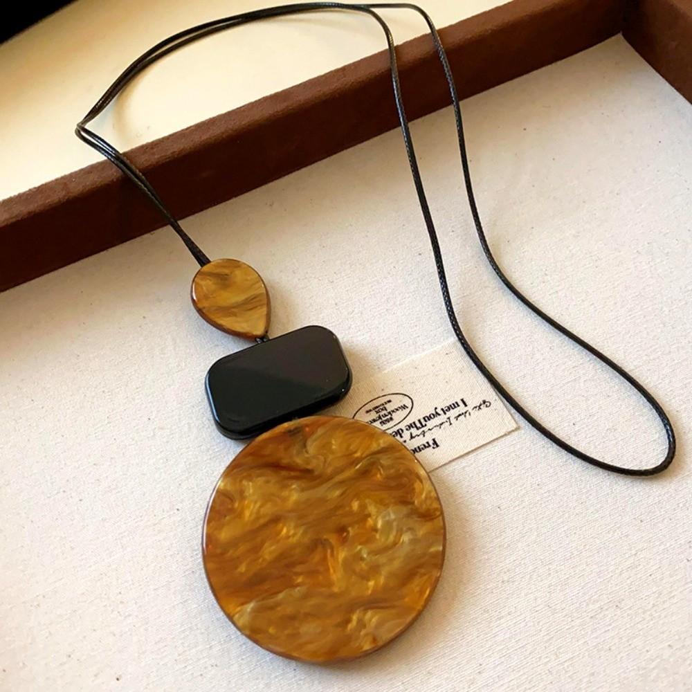 Bohemia Necklace for Women Pendant Sweater Chain Trendy Neck Chain  Clothing Accessories