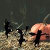 Elegant Black Metal Feline Lawn Statues Suitable For Yard Decoration No Tool Installation Required Durable Metal Craft