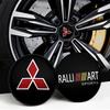 4pcs 56+60mm Car Wheel Center Cover Hub Caps Stickers For Mitsubishi Outlander Lancer Ex Evo L200 Colt Pajero Galant Accessories