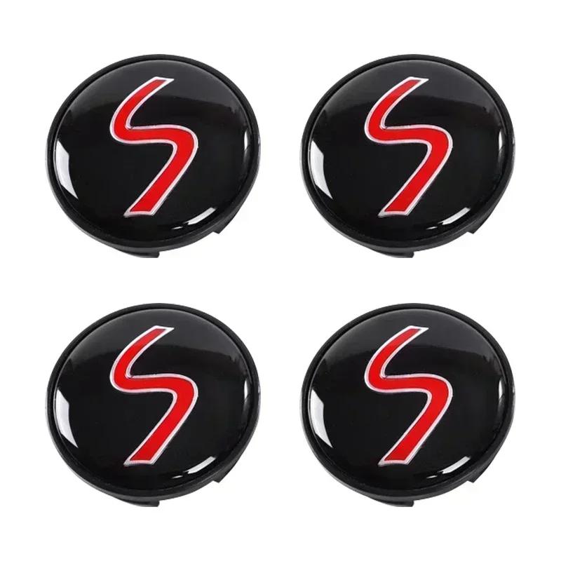 4Pcs 54mm 56mm Car Wheel Center Hub Cap Rim Cover For bmw Mini Cooper S JCW One R56 R60 R61 F54 F55 F56 F60 Clubman Countryman mjewr55