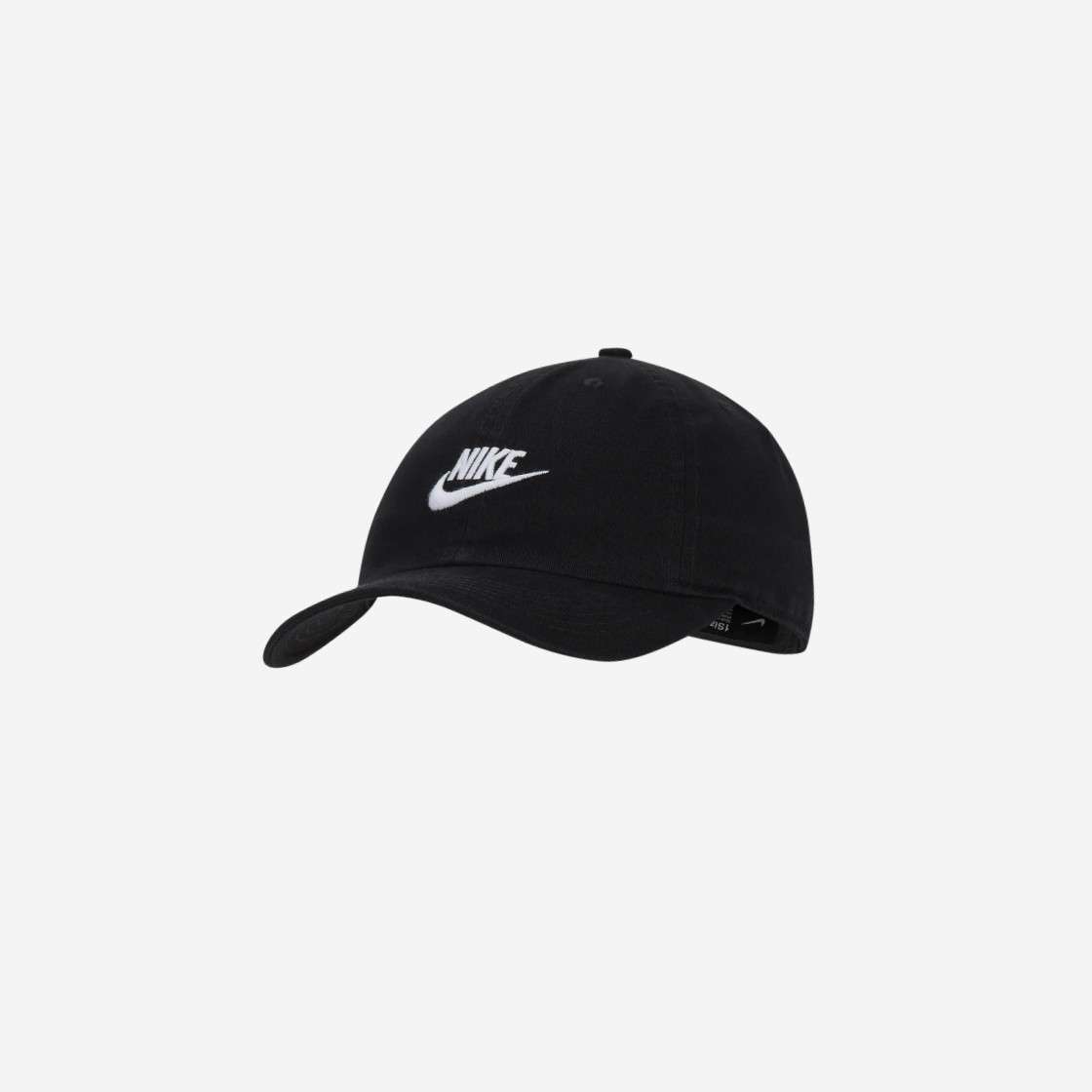 

Детские регулируемые кепки Nike Heritage 86 черные AJ3651-010
