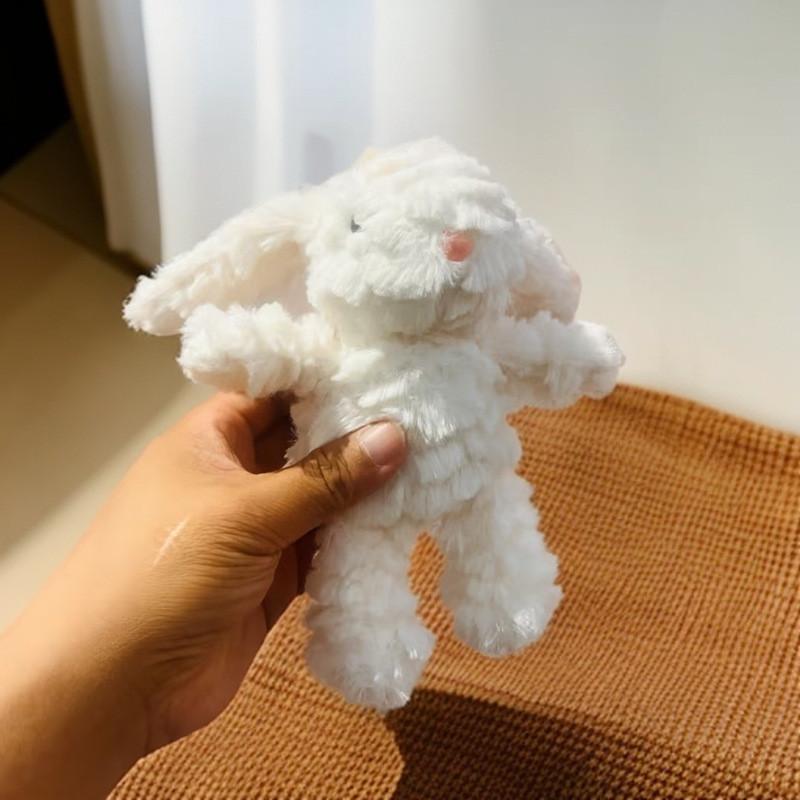 Adorable Plush Waste Land Bunny Rabbit Keychain Cute Soft Toy Bag Charm Gift
