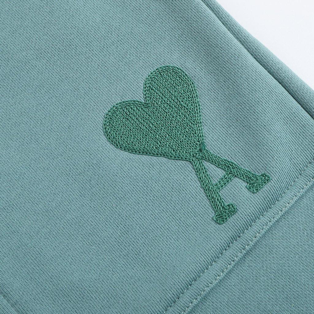 AMI Męskie codzienne spodenki z dużą kieszenią, luźne spodenki z czystej bawełny, sportowe, outdoorowe, codzienne spodenki do biegania