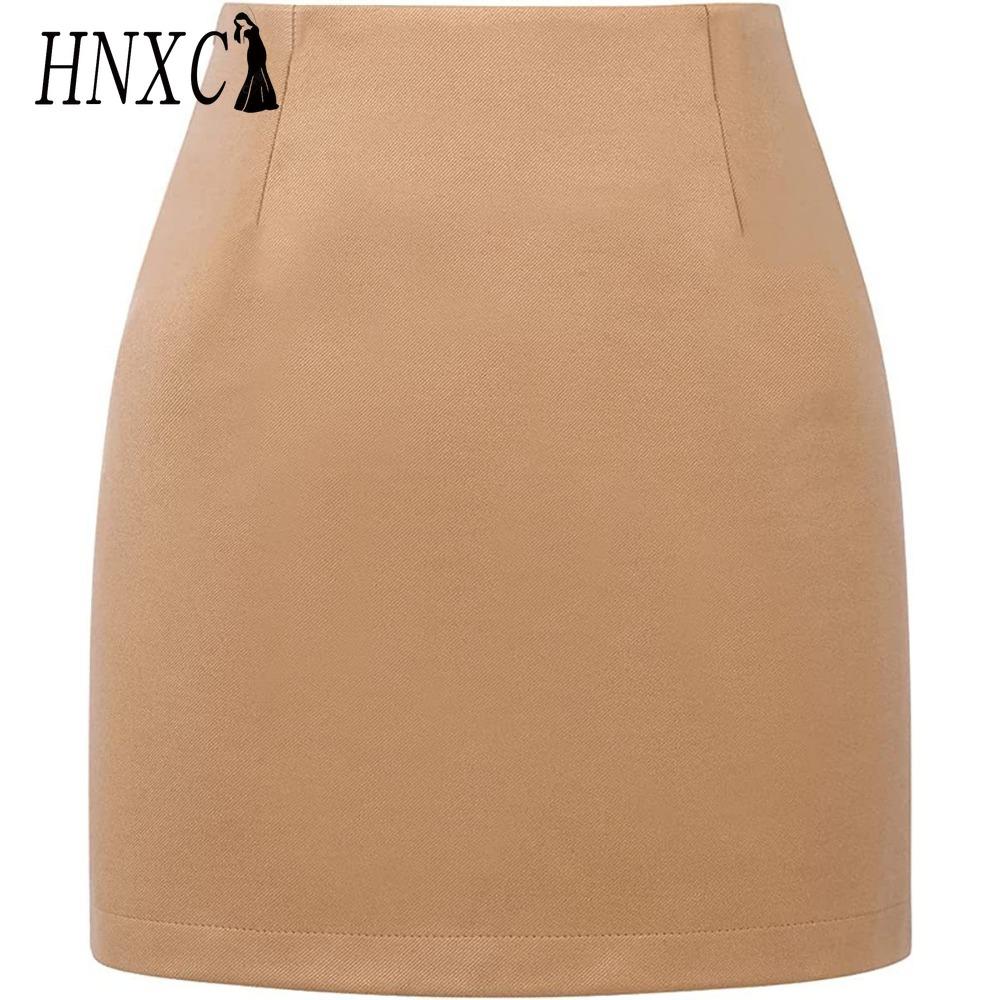 

HNXC Женская Модная Повседневная Летняя Весенняя Юбка XXL хаки