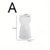 Geometric Cylindrical Semi-circular Candle Holder Mold DIY Crystal Dropper Plaster Ornament Candle Holder Mold Candle Base Mold