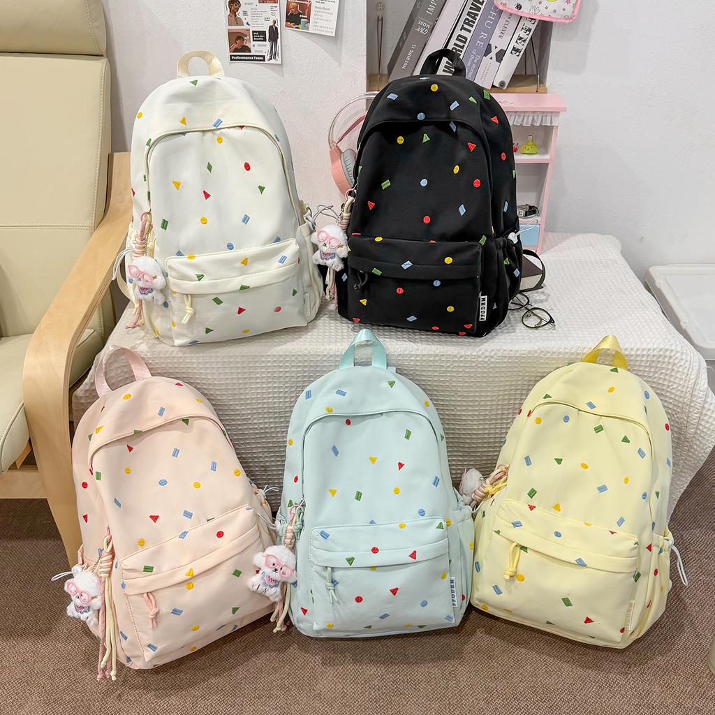 Schoolbag Niche Design Star 1011 High Value Large Capacity Backpack Leisure Commuter Light Backpack Korean Version Tide