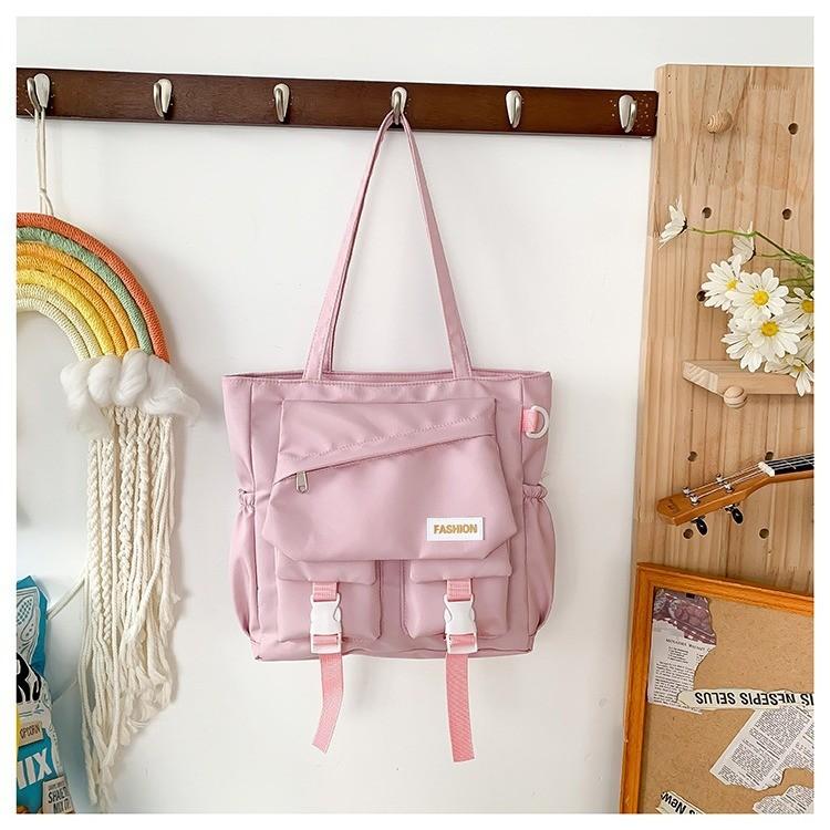 Large Capacity Streetwear Crossbody Bag With Multiple Pockets For Outings School