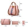 New European And American Fashion Four-Piece Handbag Shoulder Messenger Bag Bucket Bag