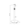 Sonos Era 100 300 Adjustable LogiLink Speaker Stand, Metal, Black