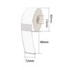 3/6 Rolls of White Portable Label Paper, Self-adhesive Thermal Printer Stickers, Multi-purpose Label Stickers