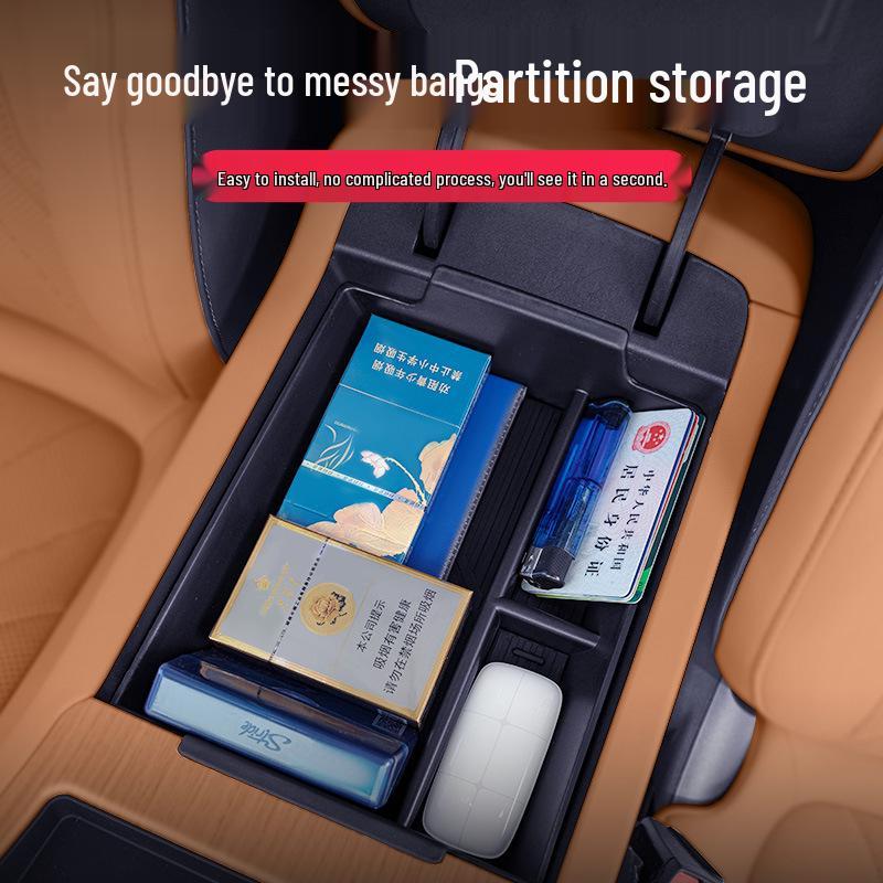 25-Model Boyue L Fourth-Gen Armrest Storage Box: Central Control Modification & Decoration Accessories