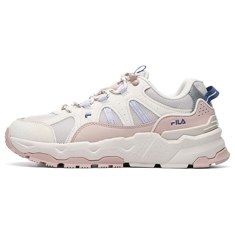 Fila Fashion Sneakers Outdoor Sports Fabric Synthetic Leather Low Top Casual Running Shoes Women Sneakers Pink F12W144127FPR