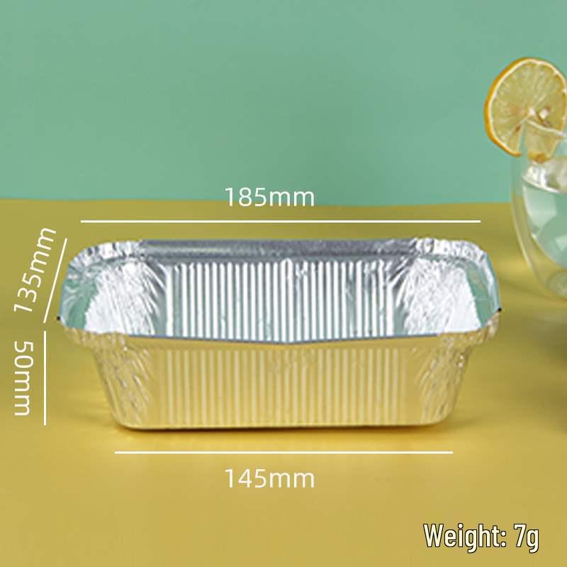 Round Aluminum Foil Pan for Home Use - Air Fryer, BBQ, Baking, and Takeout