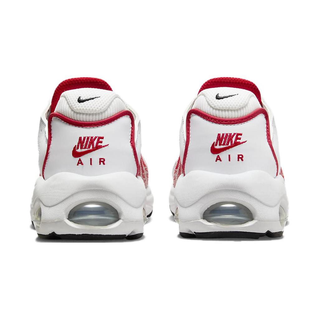 New Nike Air Max TW Slip Resistant Cushioning Wear Resistant Kids Lifestyle Shoes White Red Teenagers DQ0296-104