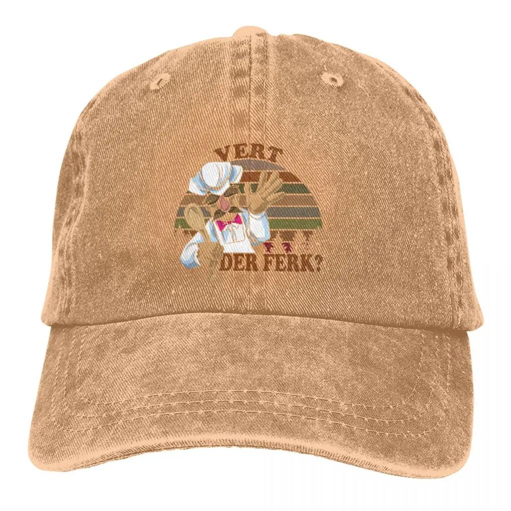 Open Five Fingers Cook Baseball Cap Men Hats Women Visor Protection Snapback Vert Der Ferk Caps