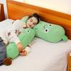 Smile Cucumber Plush Doll Adorable Vegetable Emoticon Throw Pillow Soft Stuffed Vegetable Toy Decorative Gifts