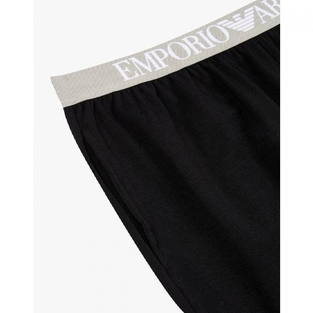 Emporio Armani Men S Full Logo Lounge ShortS Big Jacquard  0816131023 