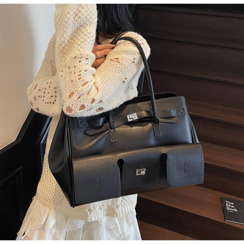 Dámská letní všestranná nová ležérní taška přes rameno velkokapacitní populární texturovaná nákupní taška pro dojíždění