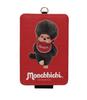 Grand Cinq Monchhichi Pass IC Card Character Pass Case with Window and Perfect for and Gifts for Men and Red Case, Holder, Strap, Commuting, School,