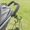 Baby Stroller Hook Convenient Strong Load-Bearing Easy To Use Fastener Tape Sturdy Long Lifespan Hook