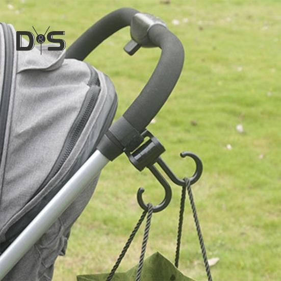Baby Stroller Hook Convenient Strong Load-Bearing Easy To Use Fastener Tape Sturdy Long Lifespan Hook