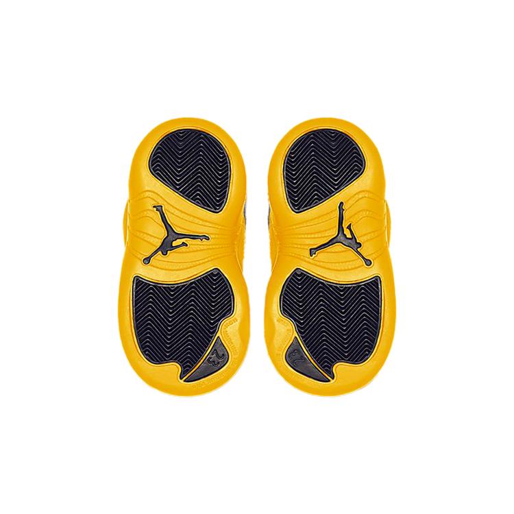 Jordan 12 Retro Black University Gold TD 850000-070