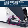 Kokuyo (KOKUYO) Stapler Large Tabletop Strong Stapler, 100 Sheets, Latchkiss, 100 SL-M210