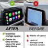 Για το 2020-2024 Escape Dash Storage Box Εισαγωγή στο πίσω μέρος της οθόνης 8 ιντσών(περίπου 20,3 cm)Κουτί αποθήκευσης δίσκου ταμπλό Συμβατό με Ford Escape
